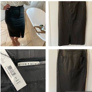 Leather Skirt